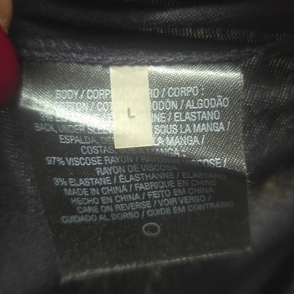 Tahari | Women's | Blouse | Neon Green and Black Animal Print | Size L - Picture 7 of 9